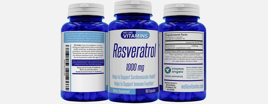 We Like Vitamins Resveratrol