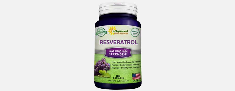 aSquared Nutrition Resveratrol Maximum Strength