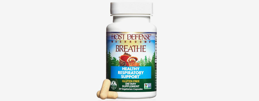 Host Defense Breathe Multi-Mushroom Capsules