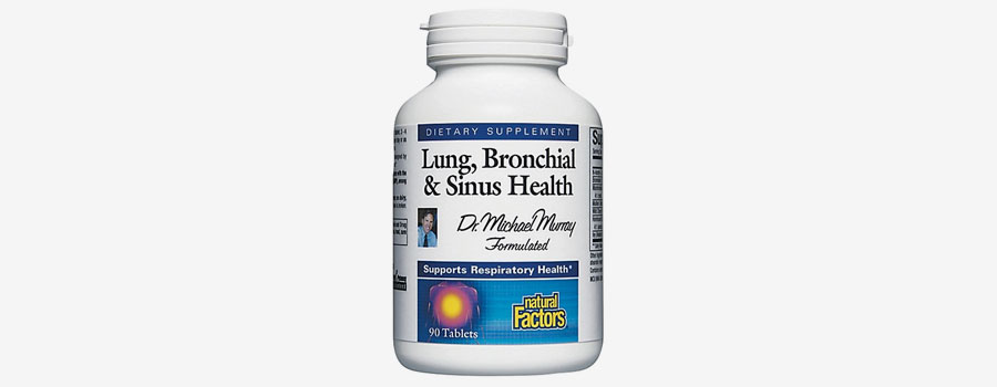 Natural Factors Lung, Bronchial, & Sinus Health Tablets