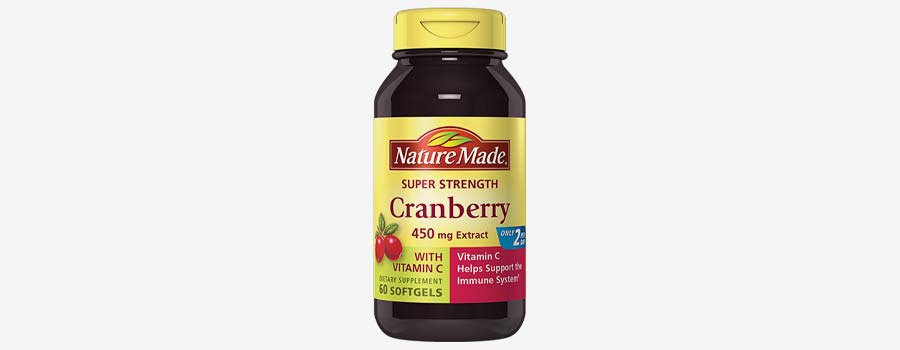 Nature Made Super Strength Cranberry Plus