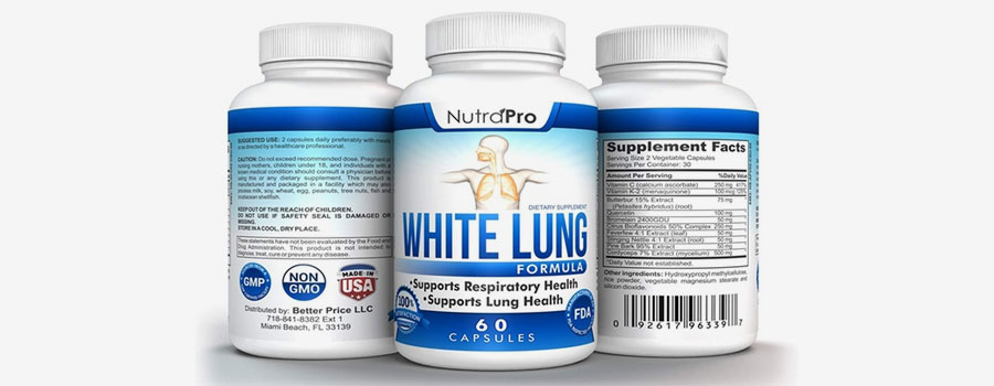 NutraPro White Lung Cleanse & Detox