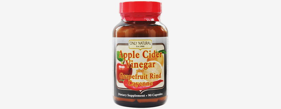 Only Natural Apple Cider Vinegar Plus Grapefruit Rind Cayenne