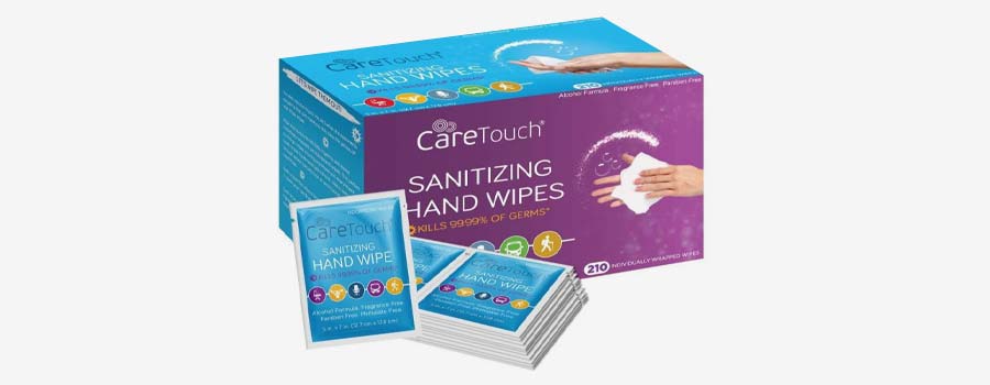Care Touch Sanitizing Hand Wipes
