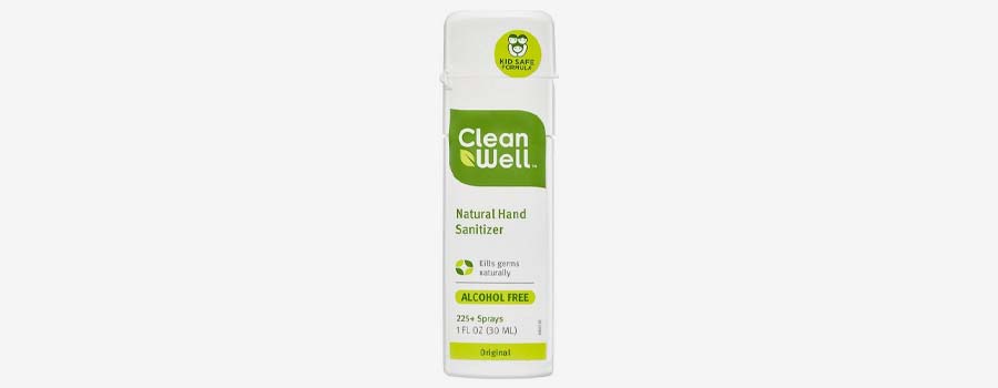 CleanWell Natural Hand Sanitizer Spray