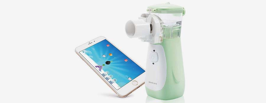 Intelligent Mesh Handheld Portable Nebulizer by Briutcare