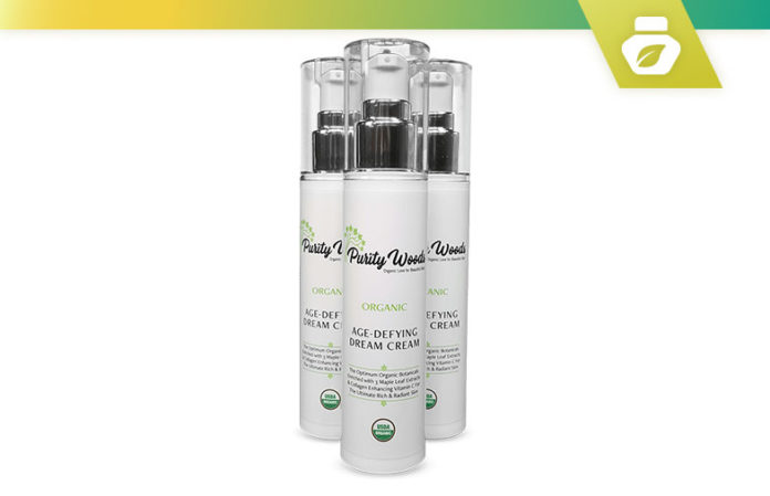 purity woods organic age defying dream cream