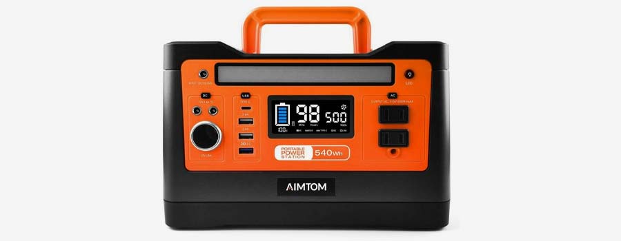 AIMTOM 540Wh Portable Power Station