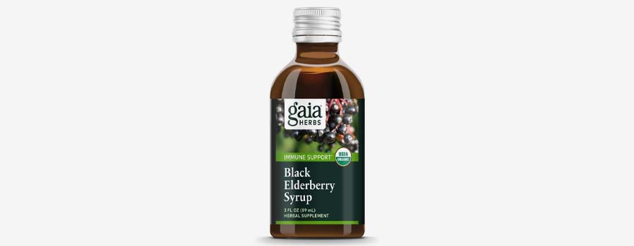 Gaia Herbs Black Elderberry Syrup