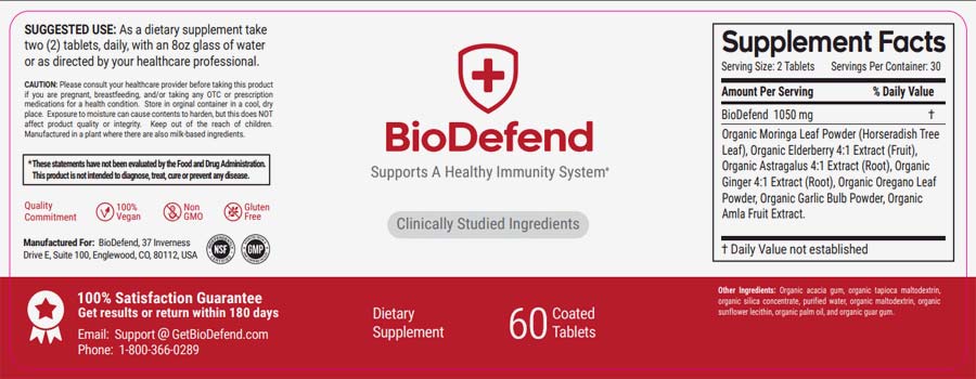 How Does BioDefend Work?