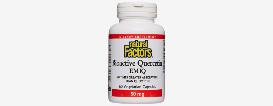 Natural Factors Bioactive Quercetin EMIQ