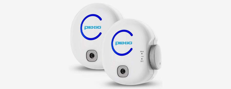 Plixio Portable Odor Eliminating Plug-In Ionic Air Purifier