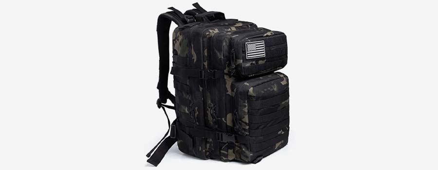 QT&QY 45L Military Tactical Backpack
