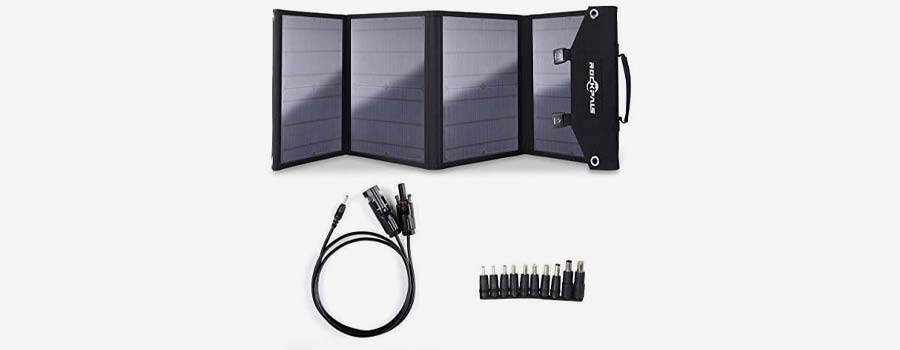 Rockpals 100W Foldable Solar Panel Charger