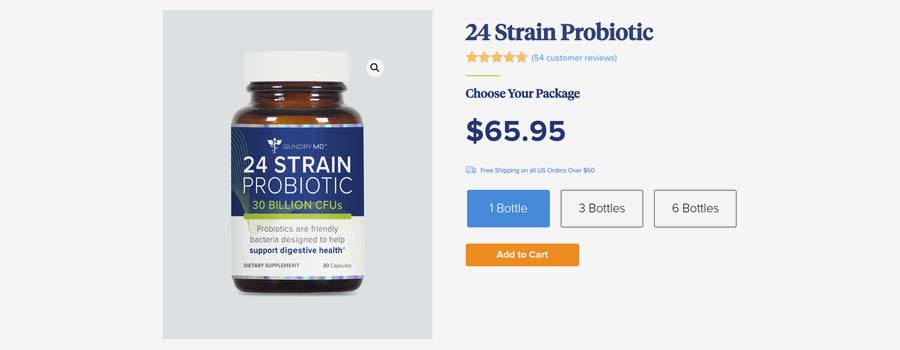 24 Strain Probiotic Pricing