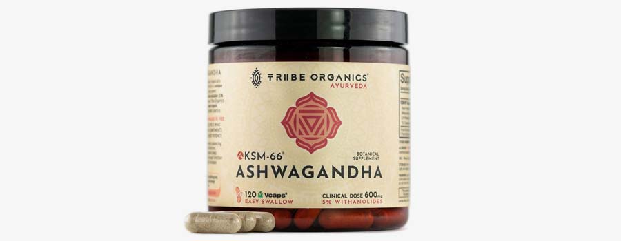 Tribe Organics Ayurveda KSM-66 Ashwagandha Root Extract