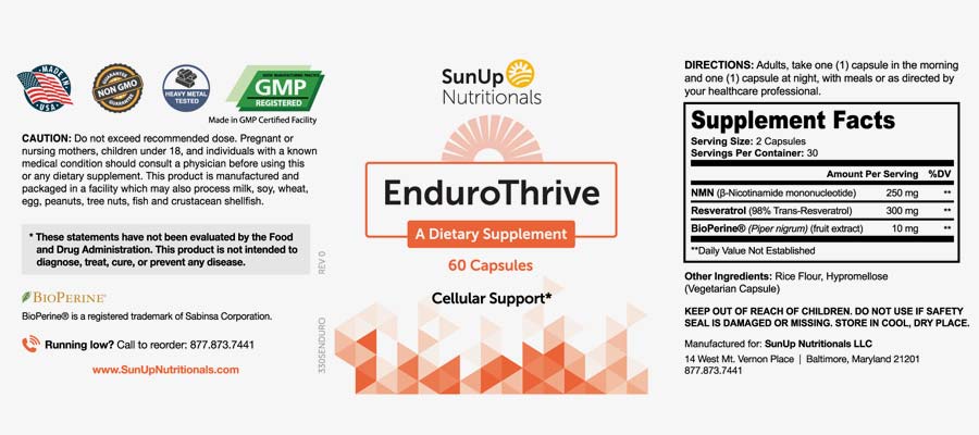 EnduroThrive Ingredients