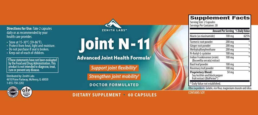 Joint N-11 Ingredients