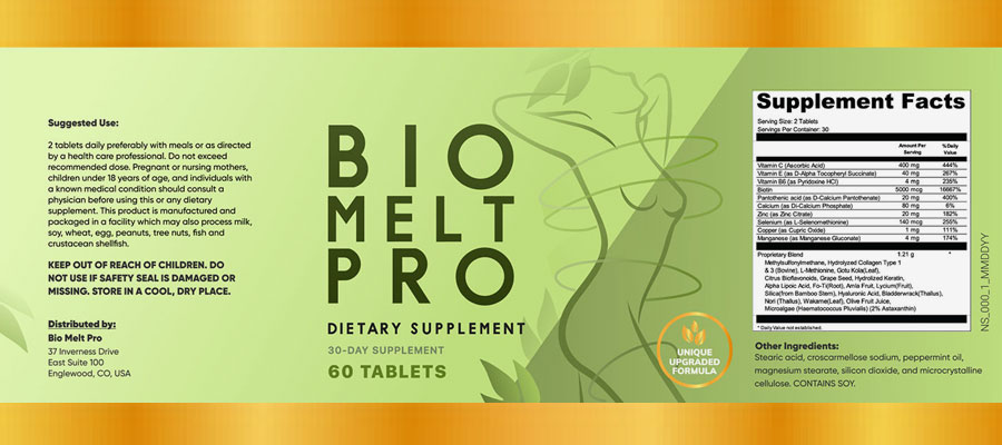 BioMelt Pro: Review the Bio Melt Pro Supplement Ingredients
