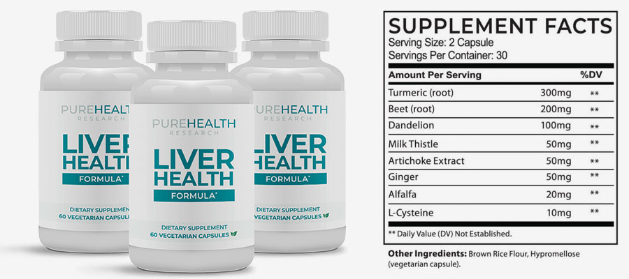 Liver Health Formula: Review PureHealth Research Energy Aid