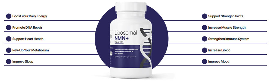 GenF20 Liposomal NMN Plus Benefits